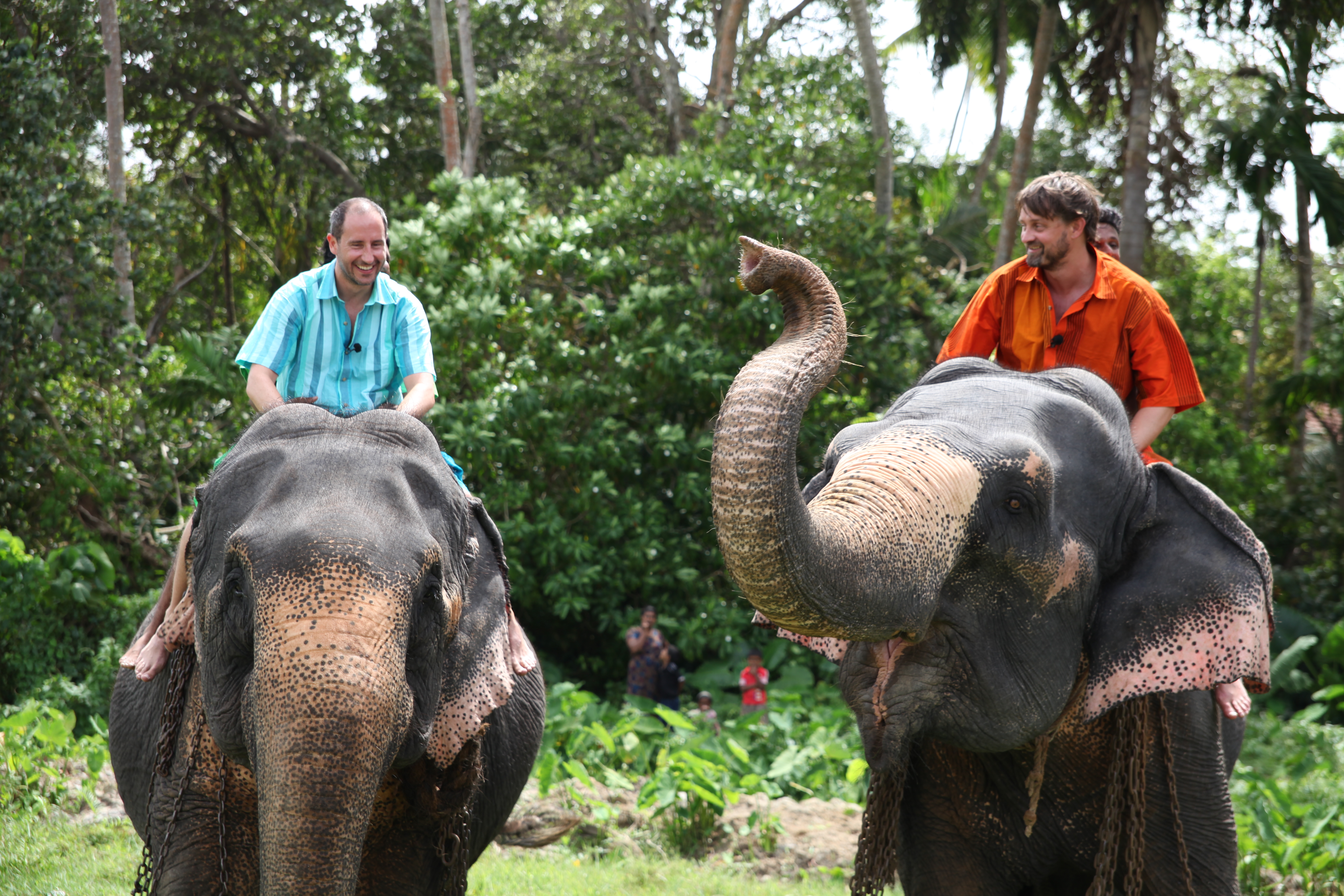 Thomas og Harald på Sri Lanka